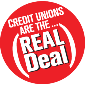 Credit Unions Are the... Real Deal Logo