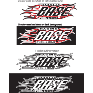 BASE Fuel and Oils Logo