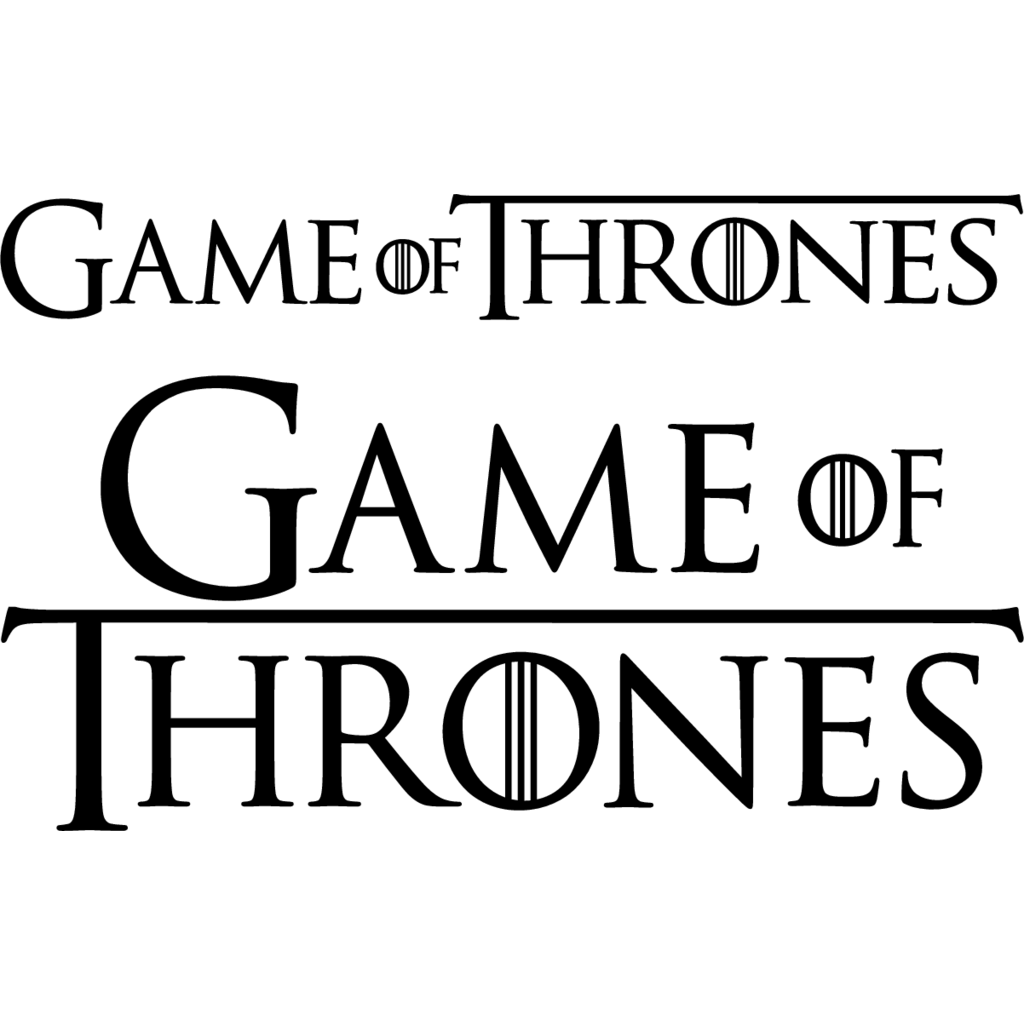 Game of Thrones logo, Vector Logo of Game of Thrones brand free