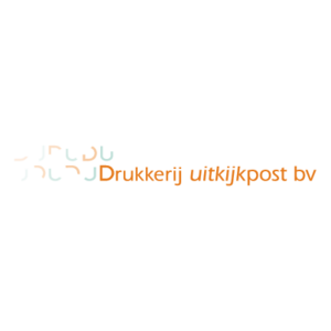 Uitkijkpost Drukkerij Logo