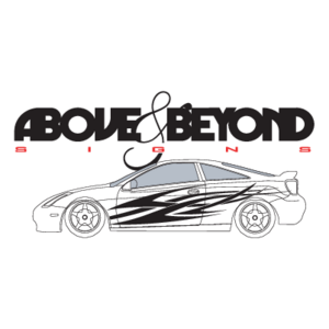 Above & Beyond Signs Logo