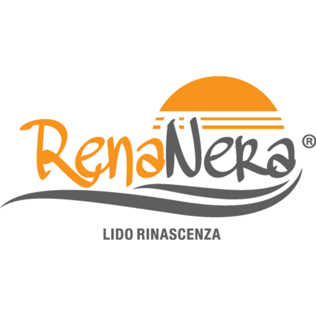 Logo, Travel, Italy, Rena Nera Lido Rinascenza