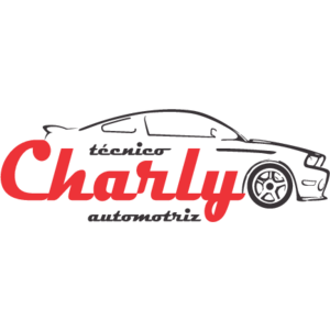 Charly tecnico automotriz Logo