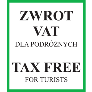 Tax Free for turists Logo
