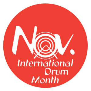 International Drum Month Logo