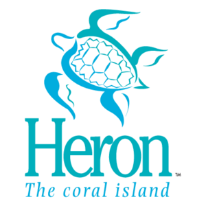 Heron The coral island(73) Logo