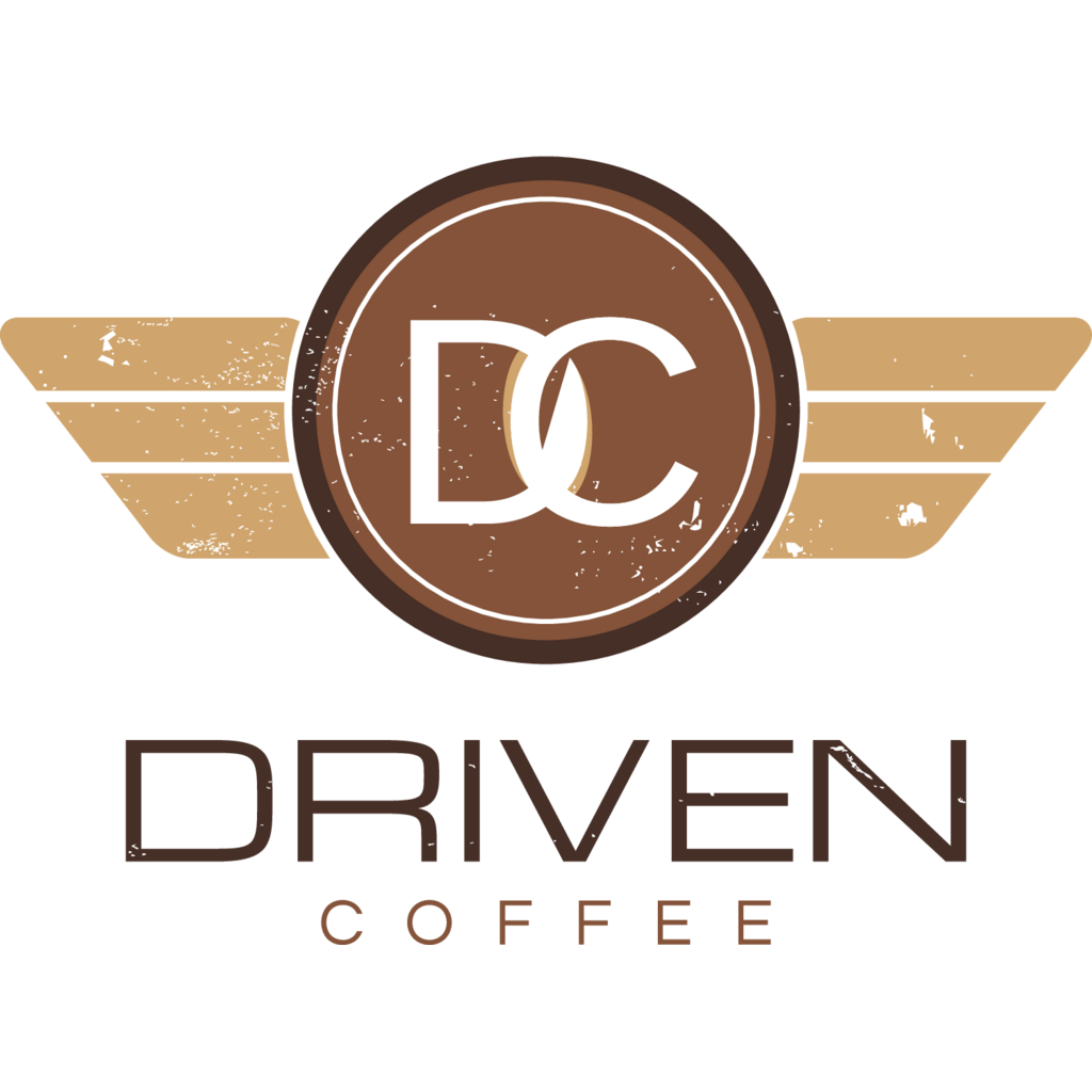 Logo, Food, United States, Driven Coffee