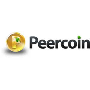 Peercoin (PPC) Horizontal Logo