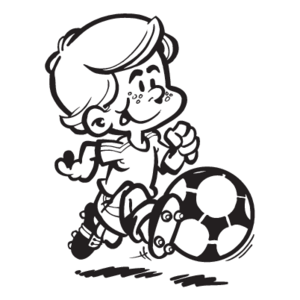 Soccer player Logo