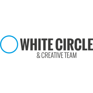 White CIrcle & Creative Team Logo