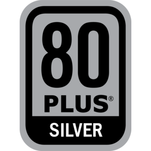 Power Supply 80 PLUS Silver Certification Logo