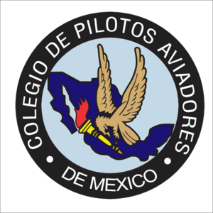 Colegio de Pilotos Aviadores de Mexico Logo
