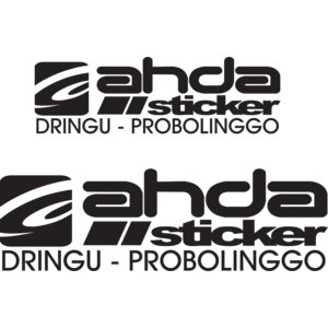 Logo, Arts, Indonesia, Ahda Sticker