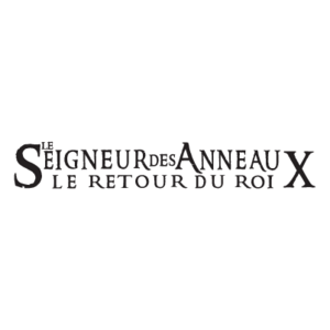 Le Seigneur Des Anneaux(20) Logo