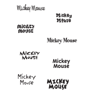 Mickey Mouse(67) Logo