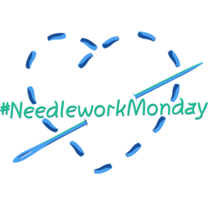 #NeedleworkMonday on steemit Logo