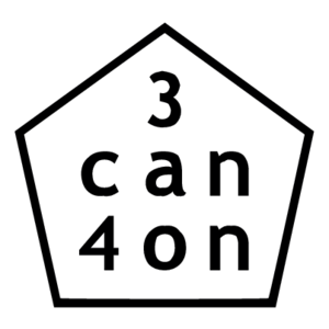 3 can 4 on Logo
