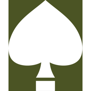 506th / 101st Airborne Helmet Spade Logo