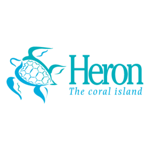 Heron The coral island(74) Logo